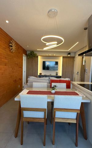 Apartamento à venda com 58m², 3 quartos e 1 vaga Apartamento à venda com 58m², 3 quartos e 1 vagaSala