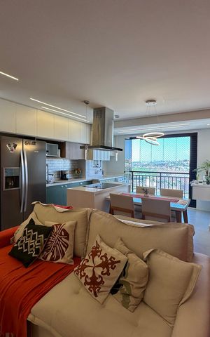 Apartamento à venda com 58m², 3 quartos e 1 vaga Apartamento à venda com 58m², 3 quartos e 1 vagaSala