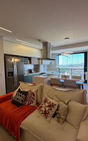 Apartamento à venda com 58m², 3 quartos e 1 vaga Apartamento à venda com 58m², 3 quartos e 1 vagaSala