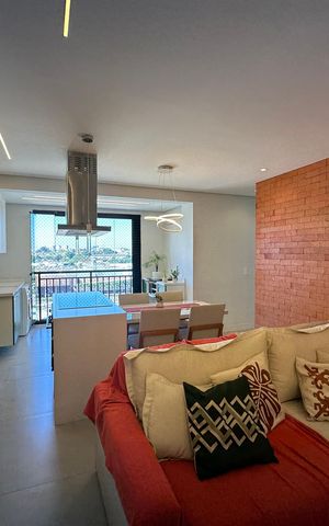 Apartamento à venda com 58m², 3 quartos e 1 vaga Apartamento à venda com 58m², 3 quartos e 1 vagaSala