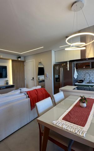 Apartamento à venda com 58m², 3 quartos e 1 vaga Apartamento à venda com 58m², 3 quartos e 1 vagaSala