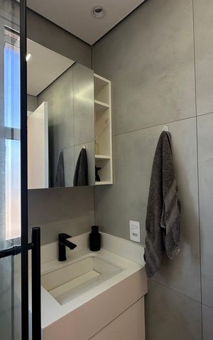 Apartamento à venda com 58m², 3 quartos e 1 vaga Apartamento à venda com 58m², 3 quartos e 1 vagaBanheiro