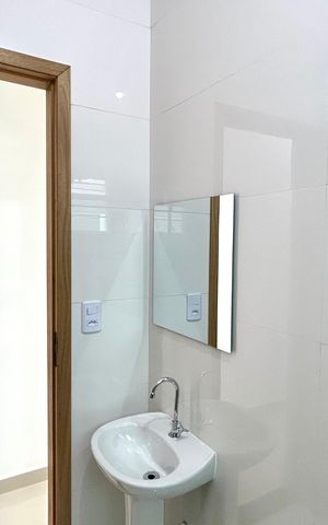 Casa à venda com 125m², 3 quartos e 2 vagas Casa à venda com 125m², 3 quartos e 2 vagasBanheiro 1