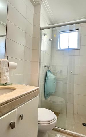 Apartamento à venda com 173m², 3 quartos e 3 vagas Apartamento à venda com 173m², 3 quartos e 3 vagasBanheiro da Suíte 2