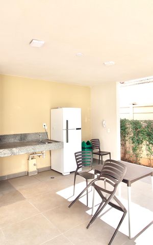Apartamento para alugar com 35m², 2 quartos e sem vaga Apartamento para alugar com 35m², 2 quartos e sem vagaÁrea comum - Churrasqueira
