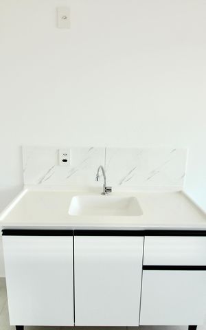 Apartamento para alugar com 35m², 2 quartos e sem vaga Apartamento para alugar com 35m², 2 quartos e sem vagaCozinha
