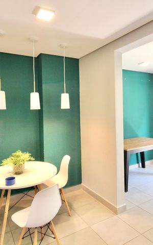 Apartamento para alugar com 35m², 2 quartos e sem vaga Apartamento para alugar com 35m², 2 quartos e sem vagaÁrea comum - Salão de festas