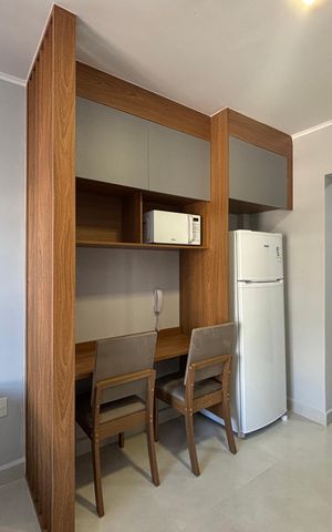 Studio à venda com 35m², 1 quarto e sem vagaKitnet