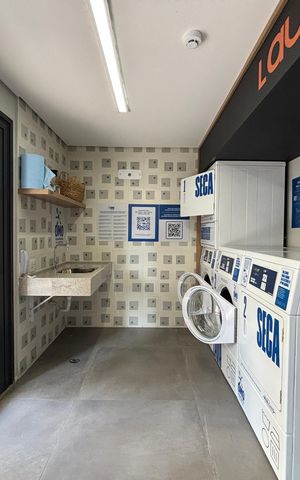 Studio à venda com 35m², 1 quarto e sem vagaLavanderia