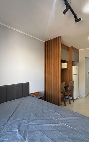 Studio à venda com 35m², 1 quarto e sem vagaKitnet