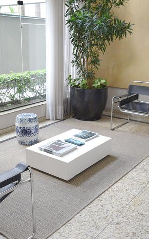 Apartamento para alugar com 32m², 1 quarto e 1 vagaHall social