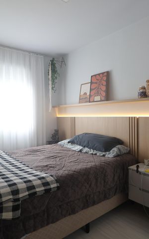 Apartamento à venda com 54m², 2 quartos e 1 vagaQuarto 2