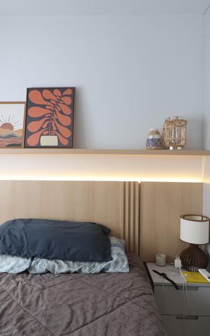 Apartamento à venda com 54m², 2 quartos e 1 vagaQuarto 2