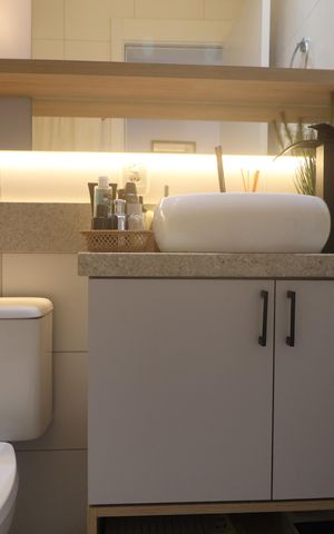 Apartamento à venda com 54m², 2 quartos e 1 vagaBanheiro