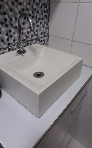 Apartamento à venda com 69m², 2 quartos e 1 vagaBanheiro - Pia