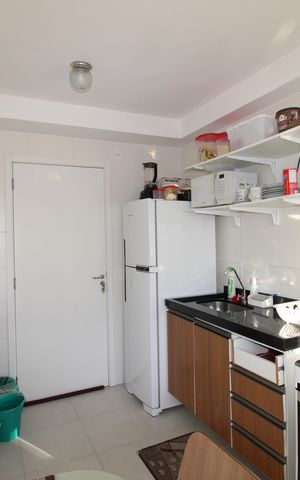 Apartamento à venda com 38m², 2 quartos e sem vagaCozinha e Área de Serviço