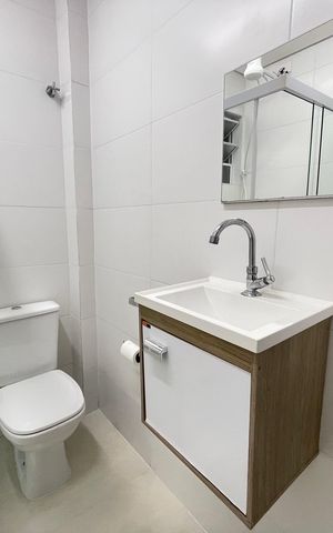 Casa para alugar com 40m², 1 quarto e sem vaga Casa para alugar com 40m², 1 quarto e sem vagaBanheiro