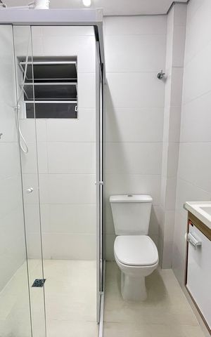 Casa para alugar com 40m², 1 quarto e sem vaga Casa para alugar com 40m², 1 quarto e sem vagaBanheiro