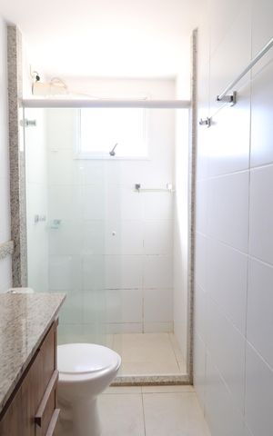Apartamento para alugar com 74m², 2 quartos e 2 vagasBanheiro do Quarto 2