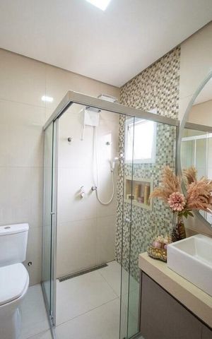 Casa à venda com 146m², 3 quartos e 2 vagasBanheiro