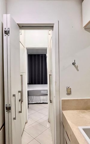 Apartamento para alugar com 40m², 1 quarto e sem vaga Apartamento para alugar com 40m², 1 quarto e sem vagaBanheiro da Suíte