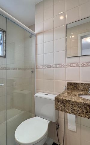 Apartamento à venda com 95m², 2 quartos e 2 vagas Apartamento à venda com 95m², 2 quartos e 2 vagasBanheiro Social