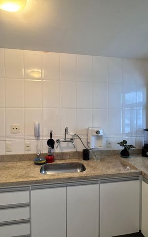 Apartamento à venda com 95m², 2 quartos e 2 vagas Apartamento à venda com 95m², 2 quartos e 2 vagasCozinha e Área de Serviço