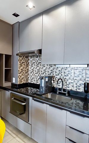 Apartamento para alugar com 44m², 1 quarto e 1 vaga