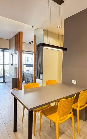 Apartamento para alugar com 44m², 1 quarto e 1 vaga