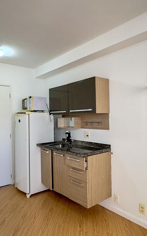 Apartamento para alugar com 30m², 1 quarto e 1 vagaSala e Cozinha