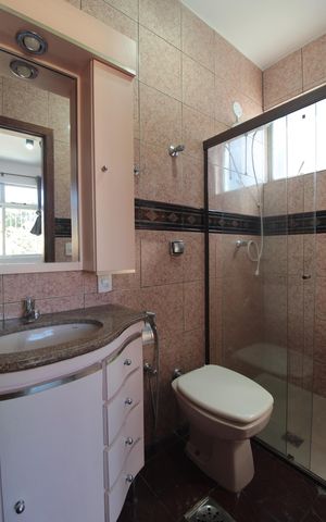 Apartamento para alugar com 95m², 3 quartos e 2 vagasBanheiro da Suite