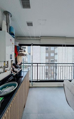 Apartamento à venda com 68m², 3 quartos e 1 vagaCozinha e Área de Serviço