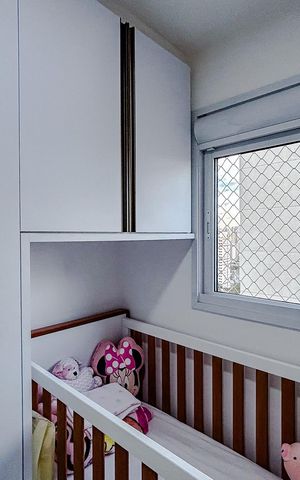 Apartamento à venda com 68m², 3 quartos e 1 vagaQuarto 2