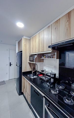 Apartamento à venda com 68m², 3 quartos e 1 vagaCozinha e Área de Serviço