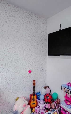 Apartamento à venda com 68m², 3 quartos e 1 vagaQuarto 2
