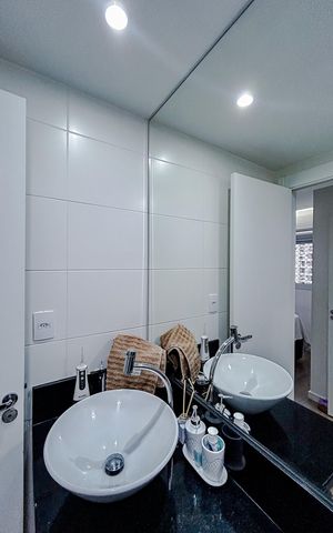 Apartamento à venda com 68m², 3 quartos e 1 vagaBanheiro da Suíte