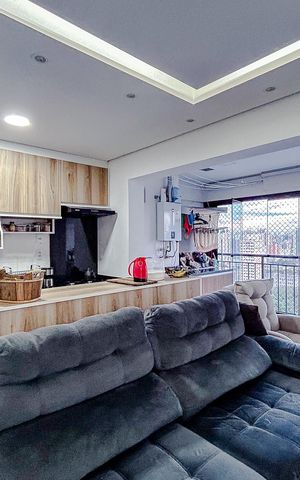 Apartamento à venda com 68m², 3 quartos e 1 vagaSala