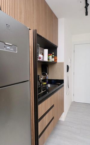 Apartamento para alugar com 32m², 1 quarto e 1 vagaStudio