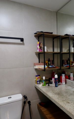 Apartamento para alugar com 32m², 1 quarto e 1 vagaBanheiro