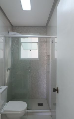 Casa de condomínio à venda com 89m², 2 quartos e 2 vagasBanheiro