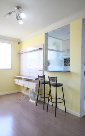 Apartamento para alugar com 47m², 2 quartos e 1 vagaSala