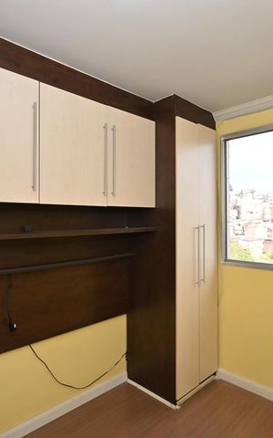 Apartamento para alugar com 47m², 2 quartos e 1 vagaQuarto 2