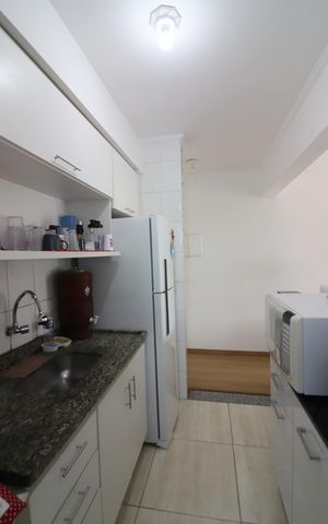 Apartamento à venda com 48m², 2 quartos e 1 vagaCozinha 