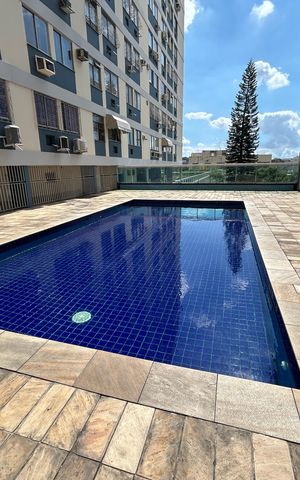 Apartamento à venda com 45m², 2 quartos e 1 vagaÁrea comum - Piscina