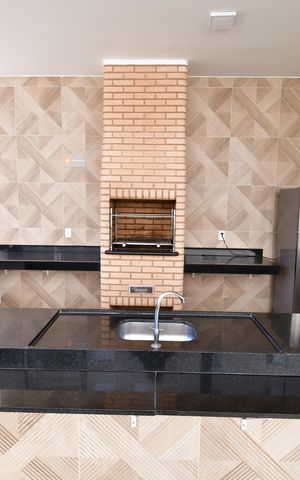 Apartamento para alugar com 44m², 2 quartos e 1 vagaÁrea comum - Churrasqueira