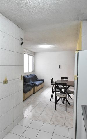 Apartamento à venda com 43m², 2 quartos e 1 vagaSala/Cozinha
