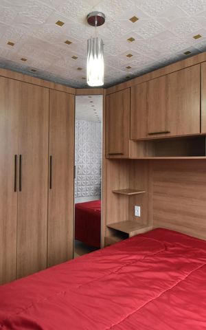 Apartamento à venda com 43m², 2 quartos e 1 vagaQuarto 1