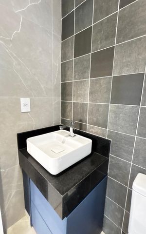 Apartamento para alugar com 42m², 1 quarto e 1 vaga Apartamento para alugar com 42m², 1 quarto e 1 vagaBanheiro da Suíte
