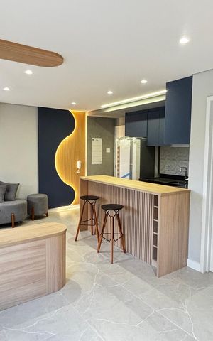 Apartamento para alugar com 42m², 1 quarto e 1 vaga Apartamento para alugar com 42m², 1 quarto e 1 vagaSala - Suite