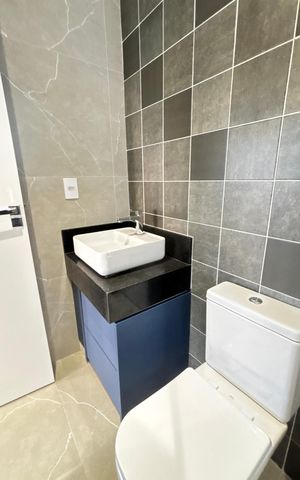 Apartamento para alugar com 42m², 1 quarto e 1 vaga Apartamento para alugar com 42m², 1 quarto e 1 vagaBanheiro da Suíte
